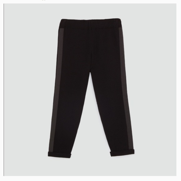 ZARA // knit joggers ribbon sides stripe - Picture 8 of 8